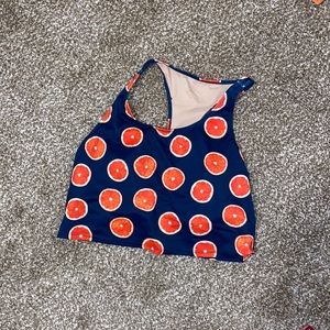 Kortni Jeane Racerback swim top